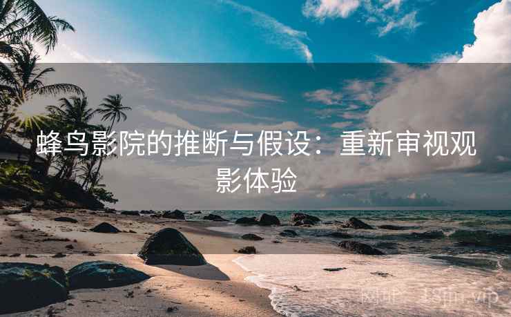 蜂鸟影院的推断与假设：重新审视观影体验